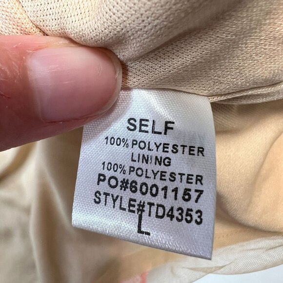 NWT Betsey Johnson Daisy Me Rollin Floral Mini Dress Strapless Pastel Flowers LG - Picture 11 of 12